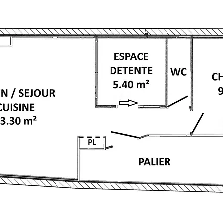 Au Centre Du Croisic Avec Vue Sur Le Port - Fr-1-306-1332 アパート